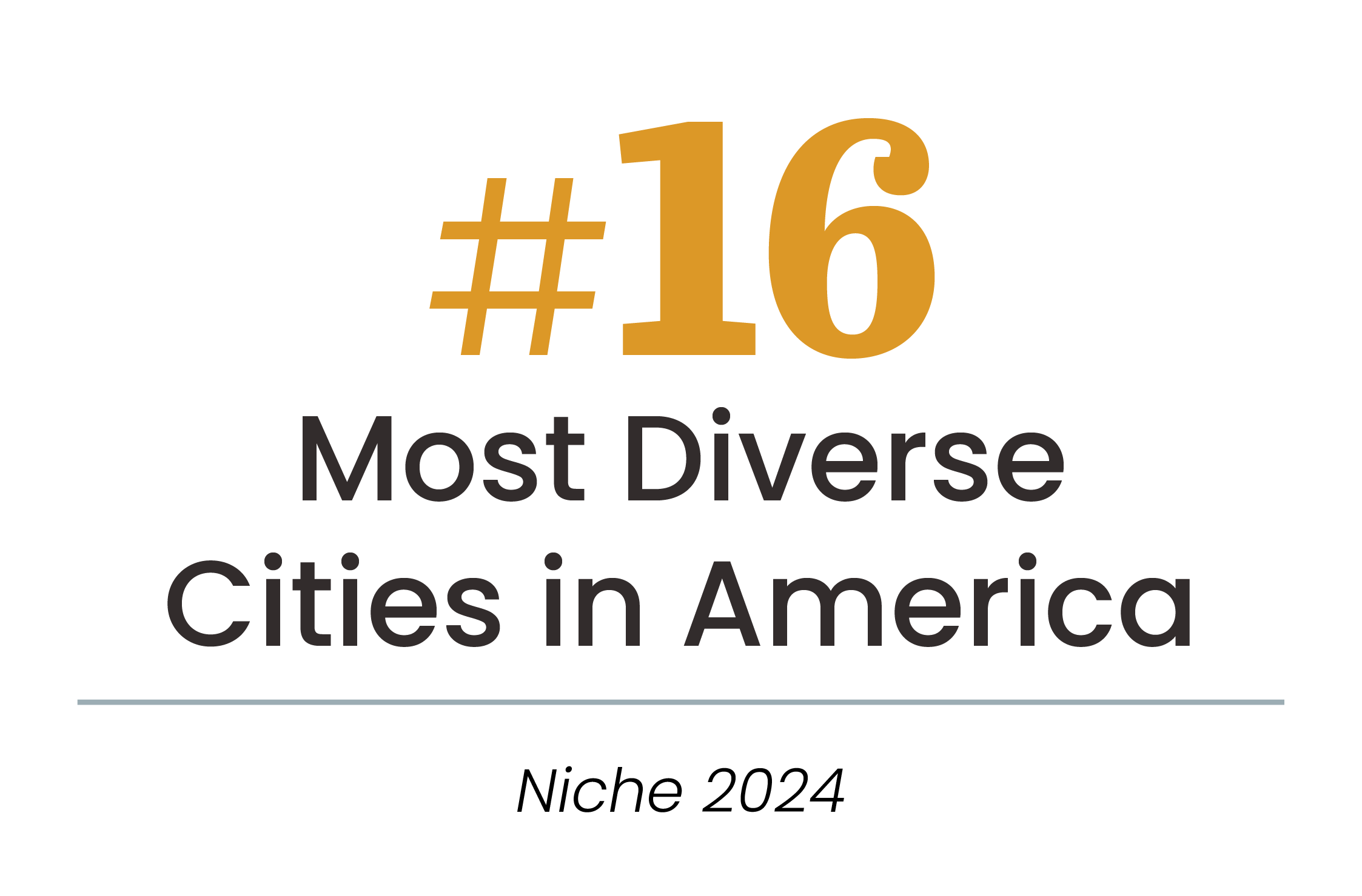 #16 Most Diverse Cities in America — Niche 2024